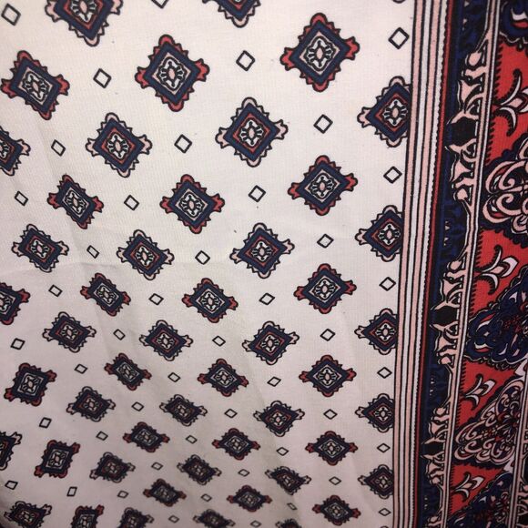 Jasmine &‎ Juliana Sleeveless Top Navy/Red Floral EUC Size M - Picture 11 of 11